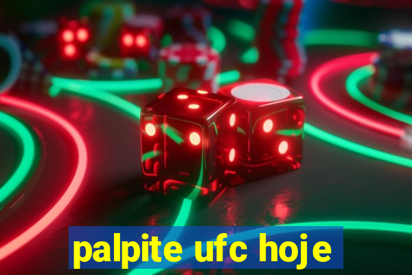 palpite ufc hoje